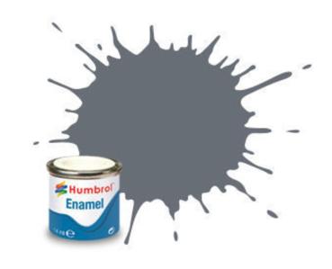 Humbrol 005 Dunkelgrau, Glänzend 14 ml