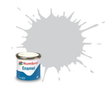Humbrol 011 Silber, Glänzend 14 ml