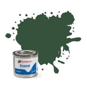 Humbrol 163 Satin Dunkelgrün 14ml
