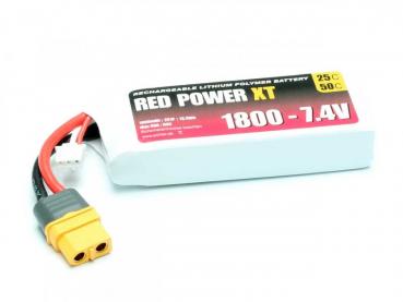 LiPo Akku RED POWER XT 1800 - 7,4V