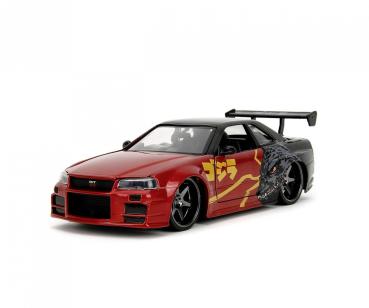 1:24 Godzilla Nissan GTR