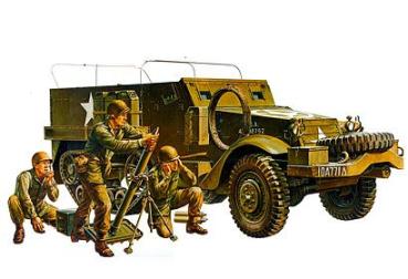 1:35 US M 21 Halbkette m.Mörser