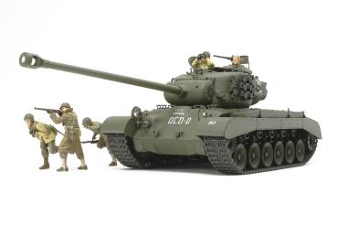 1:35 WWII US Panzer T26E4 Super