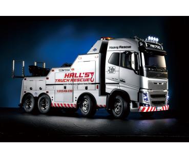 1:14 RC Volvo FH16 Abschlepper 8x4 Silber