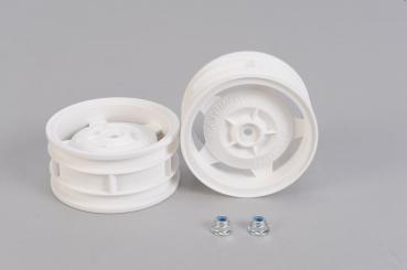 TT-02B Buggy-Felge SD Wei. 60/24 (2) vo.