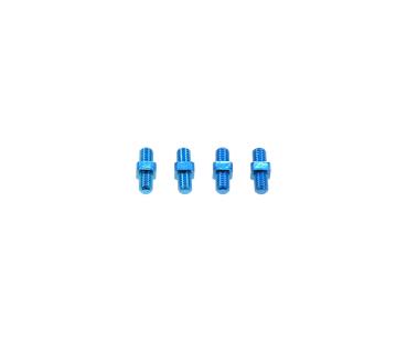 Li/Re-Gewindestange 3x10mm (4) Alu blau
