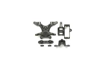 Tamiya L-Teile Bulkhead / Dämpferbrücke hinten NDF-01