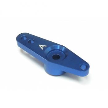 KM-Racing H-K1/ K8 Servohorn Gas/Bremse für KO, JR, Sanwa 23Z (blau)