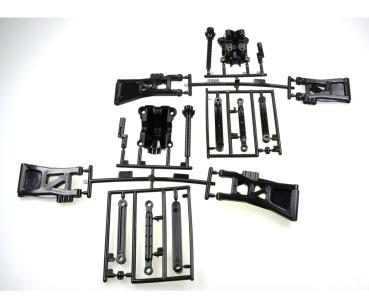 TT-02B C-Teile Querlenker/Kar.-Halter