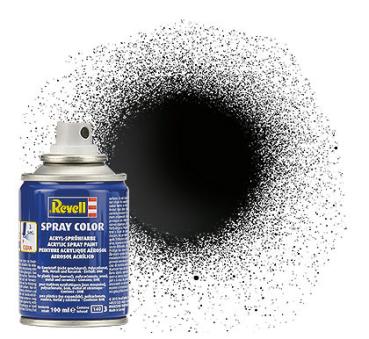 Spray schwarz, glänzend