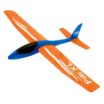 Pilo XL Schaumwurfgleiter EPP Tragfläche orange Rumpf blau