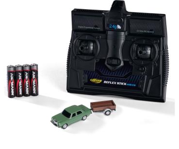 1:87 M-B 200/8 grün inkl.Anhäng.100% RTR