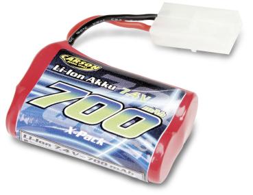Fahr-Akku 7,4 Volt | 700 mAh LiIon-Akku | FD-Chassis