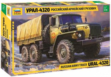1:35 Russian Army Truck URAL-4320