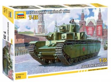 1/72 T-35 Soviet Heavy Tank WWII