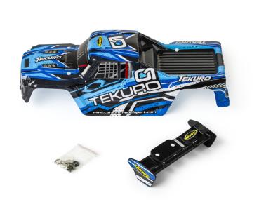 1:10 Karosserie-Set Tekuro grau/blau
