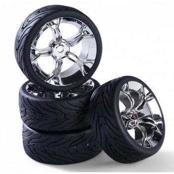 1:10 Räderset Y-Design4 (4) chrom 26mm