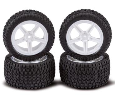 1:10 2WD All-Terrain Räderset (4)