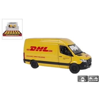 Mercedes-Benz Sprinter DHL mit Rückzug 12,5 cm 1:48