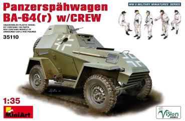1:35 PANZERSPAHWAGEN BA-64 (r) mit CREW