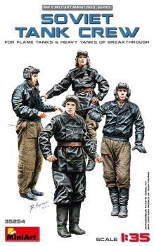 1:35 Sowjetische Panzer Crew (für Flammenwerfer Panzer & schwere Panzer)