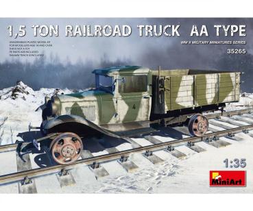 1:35 1,5to Schienen-LKW AA Type m.Schi.