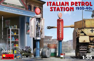 1:35 Italienische Tankstelle 1930-40er