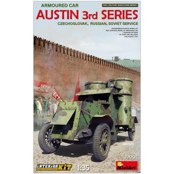1:35 AUSTIN ARMOURED CAR 3rd SERIES: CZECHOSLOVAK, RUSSIAN, SOVIET SERVICE. INTERIOR KIT