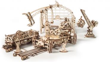 Schienen-Drehkran UGEARS