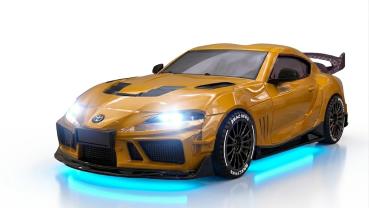 1:43 4WD Drift/Race Car SUPRA RTR - gelb