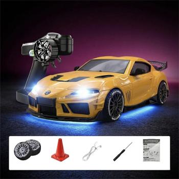 Preview: 1:43 4WD Drift/Race Car SUPRA RTR - gelb