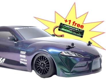 1:10 EP Drift Car "SupraSlide" brushed 4WD RTR + NiMH 2000mAh