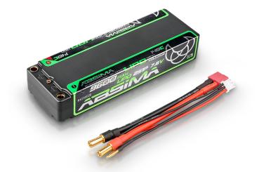 Competition LiPo HV 140C/2S1P HC 9600mAh 5mm