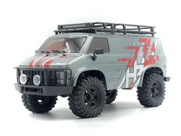 1:18 Crawler CR18P EVO-V2 "Rock Van" grey RTR