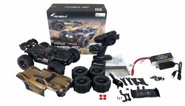 HYPER GO TRUGGY BRUSHLESS 4WD 1:14 RTR SCHWARZ