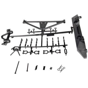 Axial Rear Bumper Tire Carrier SCX10 Poison Spyder JK