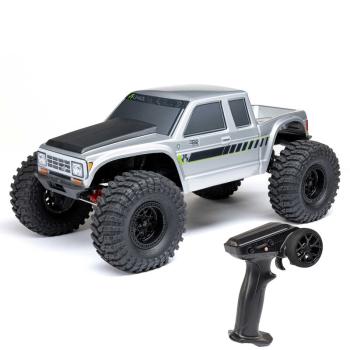 Axial 1/10 SCX10 III Coyote 4X4 RTR Brushed Rock Crawler, Silver
