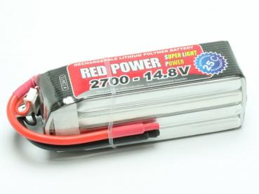 LiPo Akku RED POWER SLP 2700 - 14,8V