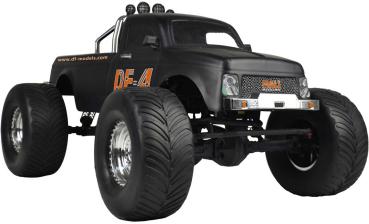 1:10 XL DRIVE & FLY MODELS DF4 CRAWLER XXL RTR 4WD EP BRUSHED