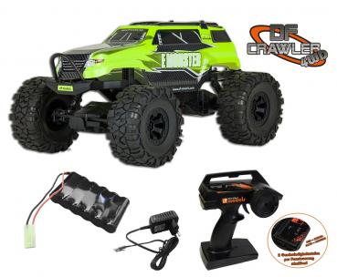 DF Crawler 1:10 PickUp - 4WD - RTR - Gelb