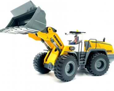 FM L566-Pro | Liebherr Metall-Radlader RTR (Weiß)