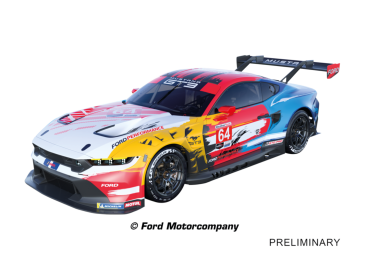 DIG 132 Ford Mustang GT3 'Champion Spirit, No.64'