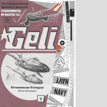 07 Grumann F9F Cougar Art.NR. 34007