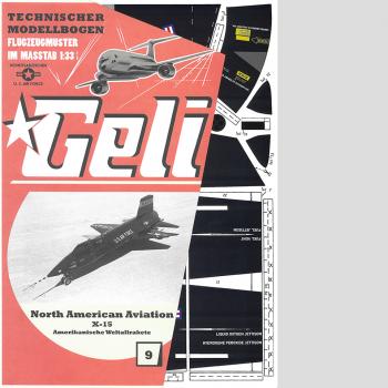 09 North American X-15 Art.Nr. 34009