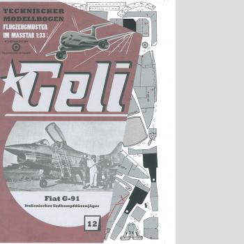12 Fiat G 91 Art.Nr. 34012