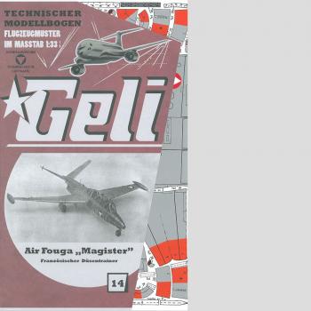14 Fouga Magister Art.Nr. 34014