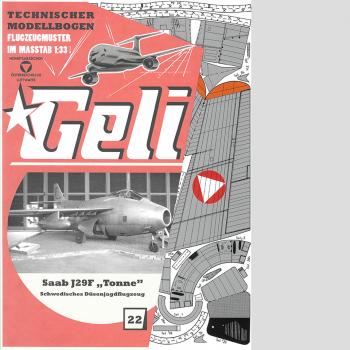 22 Saab J29F “Tonne” Art.Nr. 34022