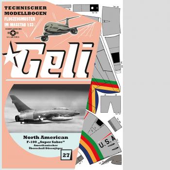27 F-100 Super Sabre Art. Nr. 34027