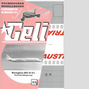 53 Douglas DC 9 Art. Nr. 34053