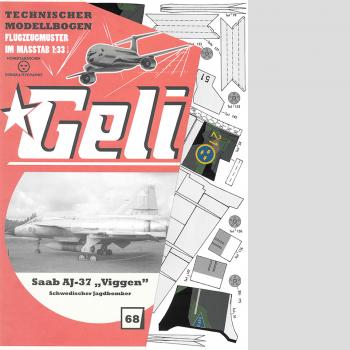 68 Saab AJ-37 “Viggen” Art.Nr. 34068